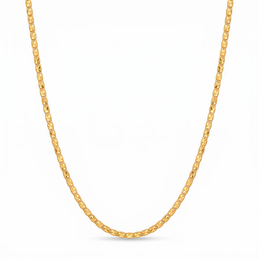 One Gram Micro Gold Plated 24inches Chain Design for Women and Girls | Jeyanthi X | 8 Pidi