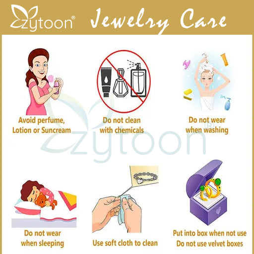 zytoon jewelry care – maintain the shine of your gold, silver, and diamond pieces