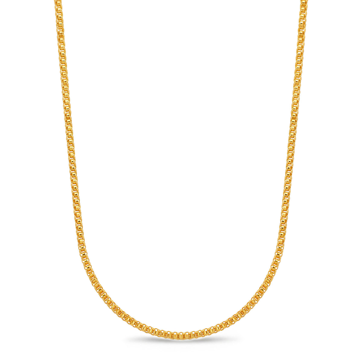 One Gram Micro Gold Plated 24inches Chain Design for Women and Girls | 8 Pidi
