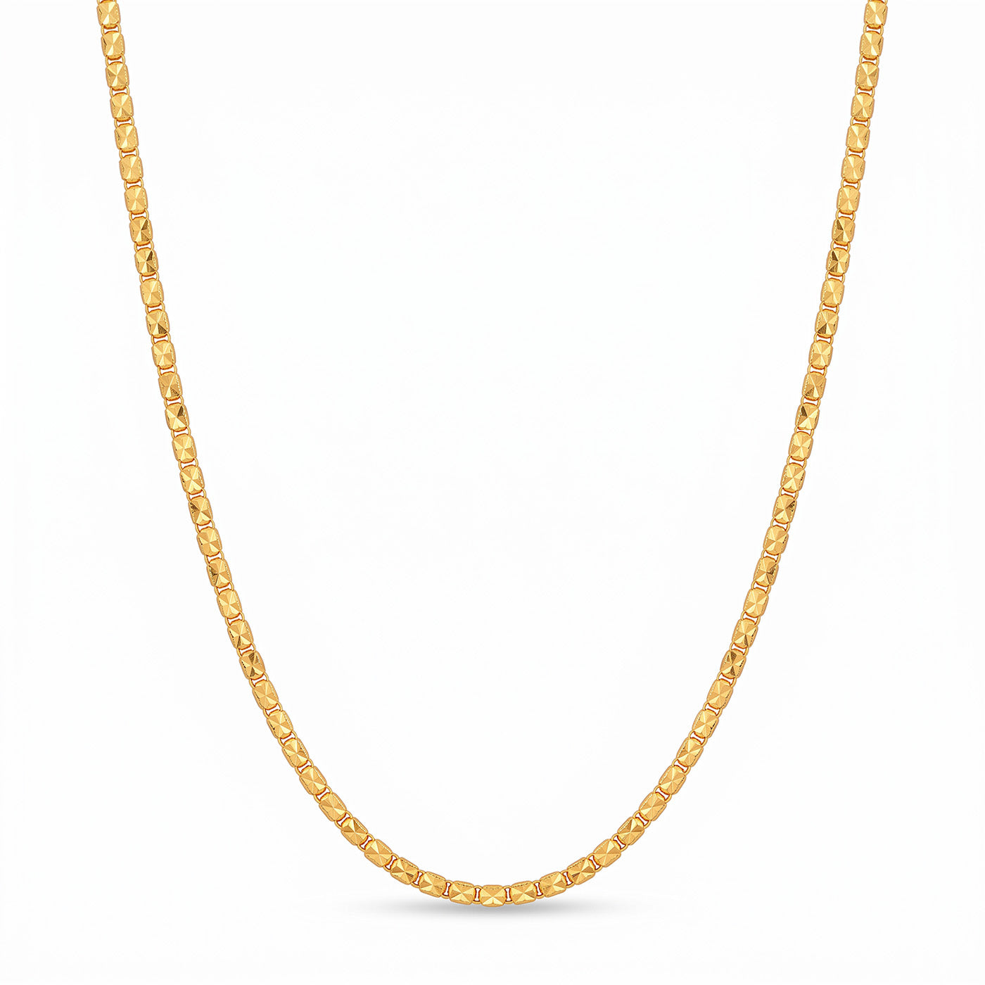 One Gram Micro Gold Plated 24inches Chain Design for Women and Girls | Jeyanthi X | 8 Pidi