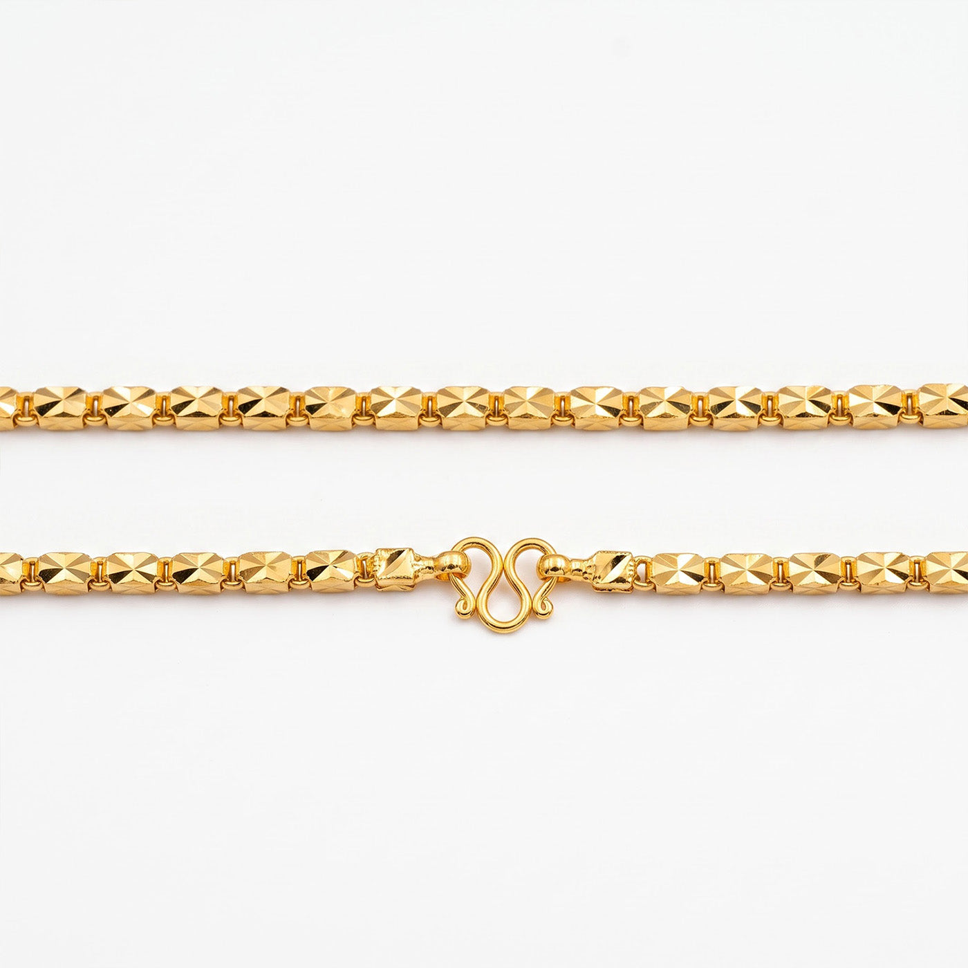 One Gram Micro Gold Plated 24inches Chain Design for Women and Girls | Jeyanthi X | 8 Pidi