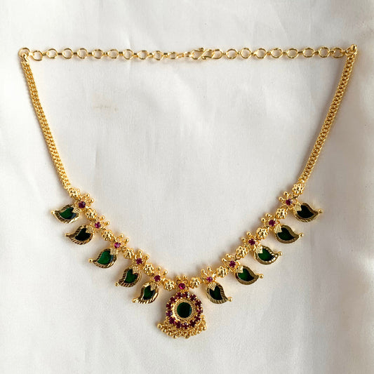 Palakka mala imitation necklace